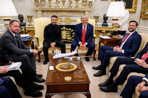 У Білому домі завершилась двостороння зустріч Трампа і Зеленського